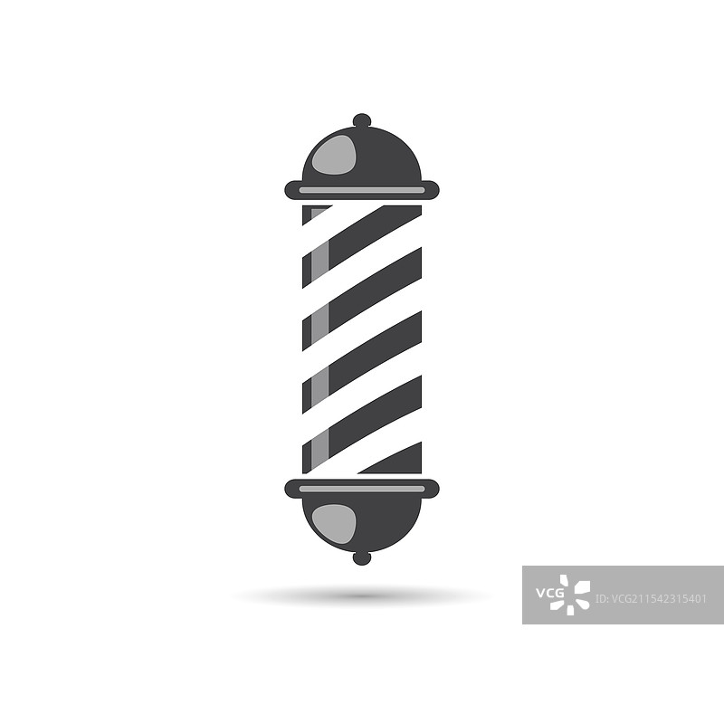 理发杆图标 经典理发店杆图标图片素材