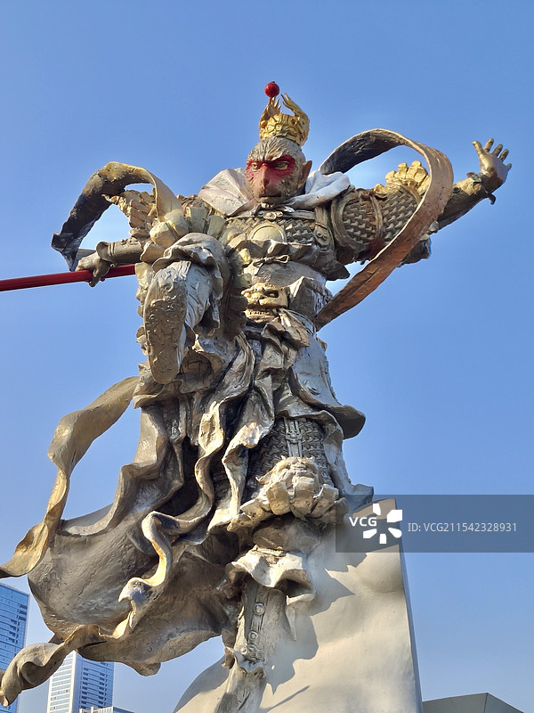 人才公园黑神话悟空图片素材