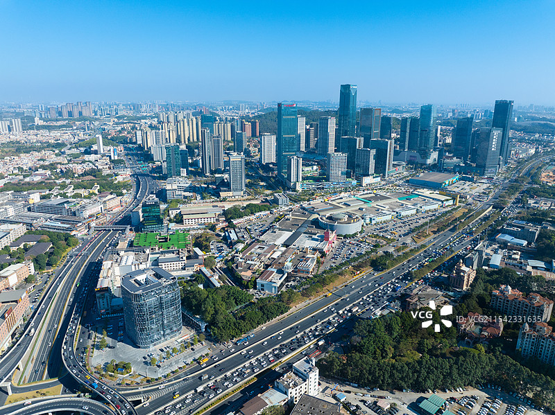 广州市番禺区万博商务区、南村万博、万博CBD、长隆万博CBD航拍图片素材