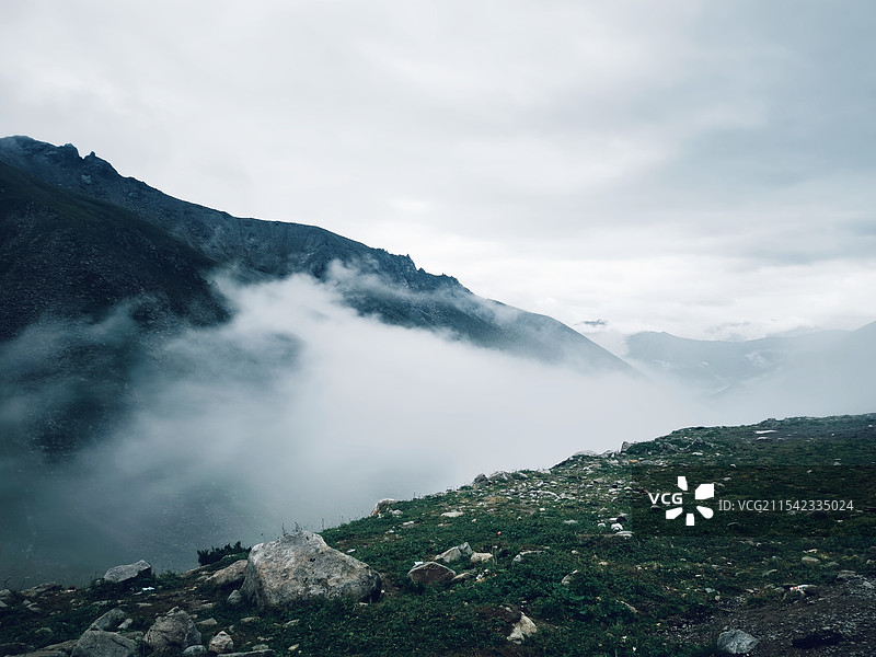 新疆独库公路图片素材