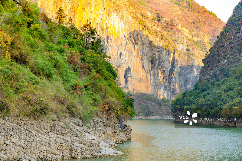 重庆巫山大宁河小三峡滴翠峡图片素材