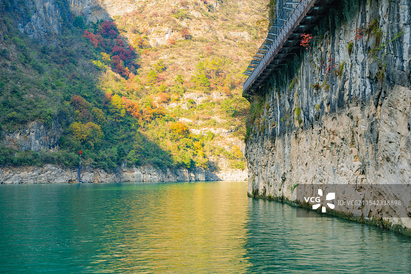 巫山大宁河小三峡滴翠峡图片素材