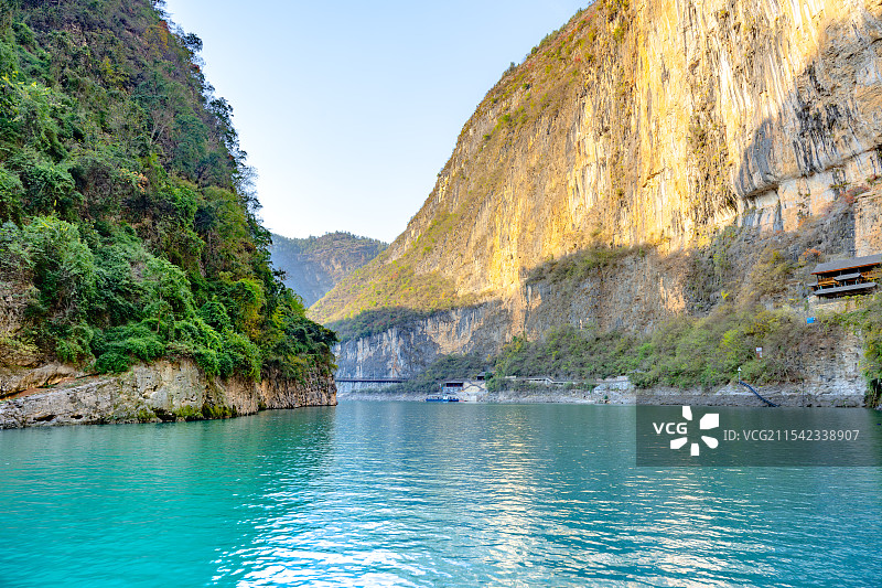 巫山大宁河小三峡滴翠峡图片素材
