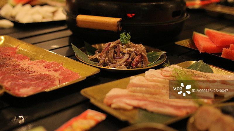 烤肉章鱼图片素材