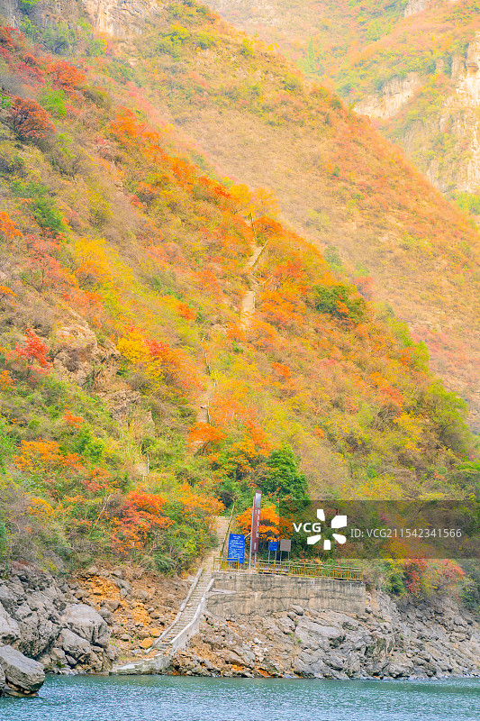 重庆巫山小三峡龙门峡巴雾峡滴翠峡风光图片素材