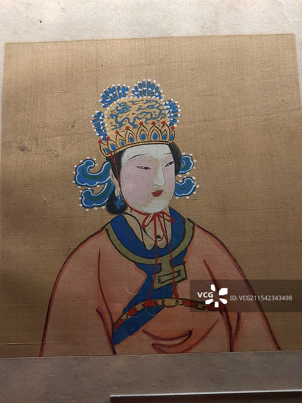 武则天像（深圳博物馆）图片素材