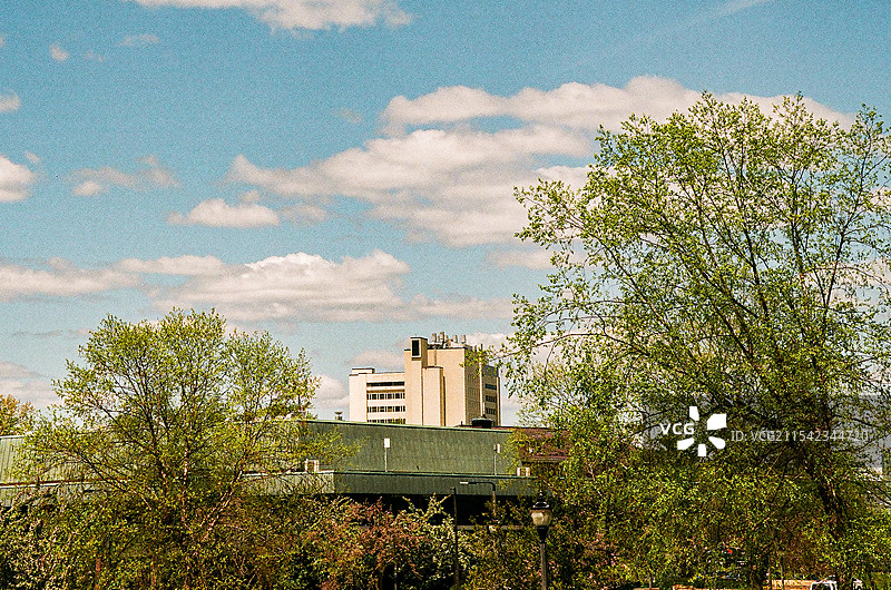美国马萨诸塞州阿默斯特夏季景色图片素材