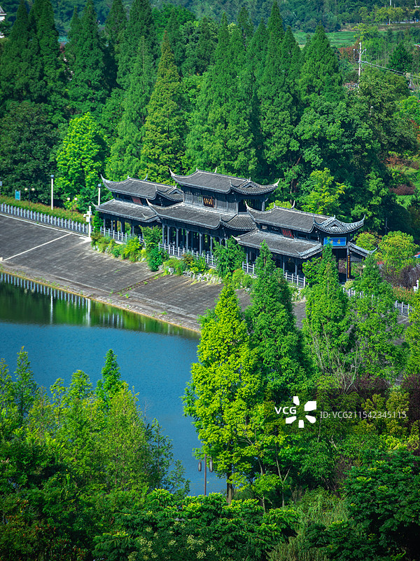 重庆梁平双桂湖图片素材