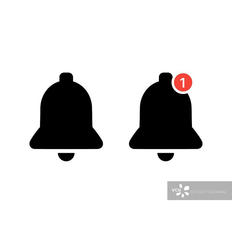 通知铃铛图标图片素材