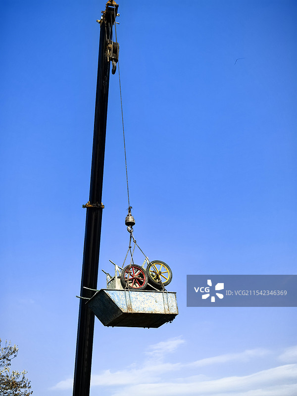 工地上的色彩图片素材