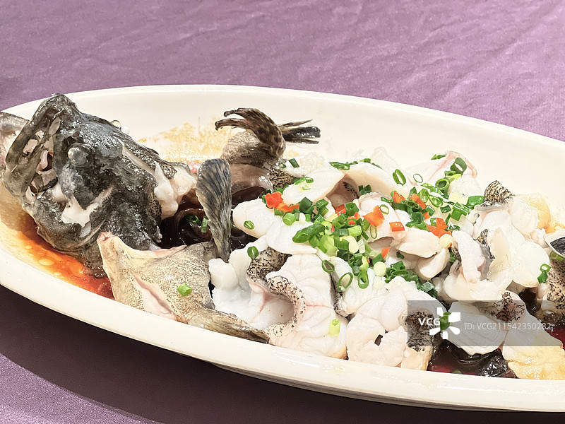 清蒸老虎斑图片素材