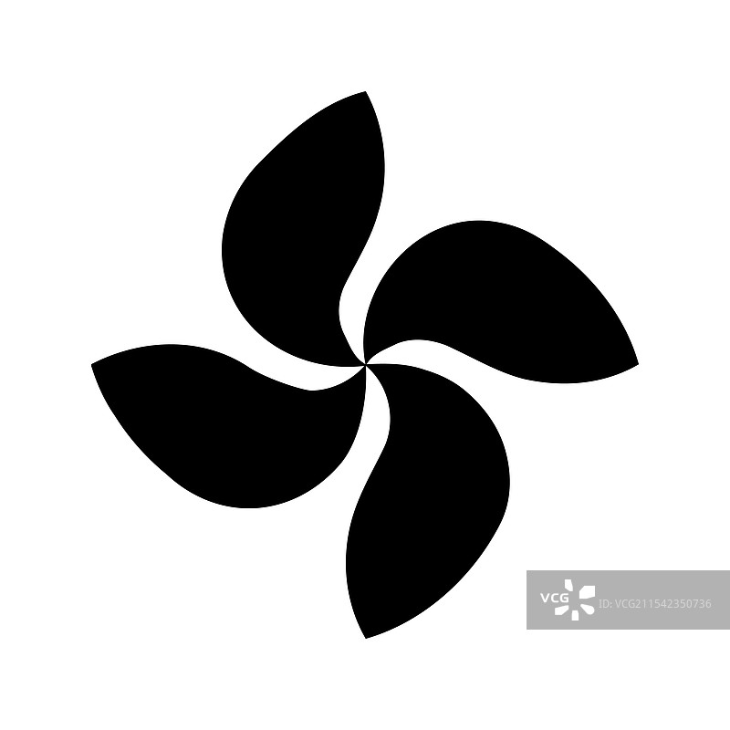 圆形漩涡旋转螺旋图标风扇螺旋桨图片素材