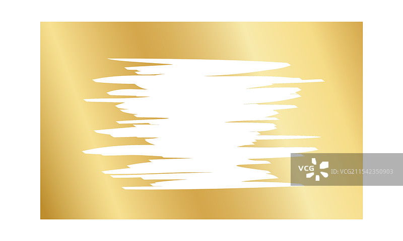 刮刮乐表面上的金色矩形刮痕图片素材