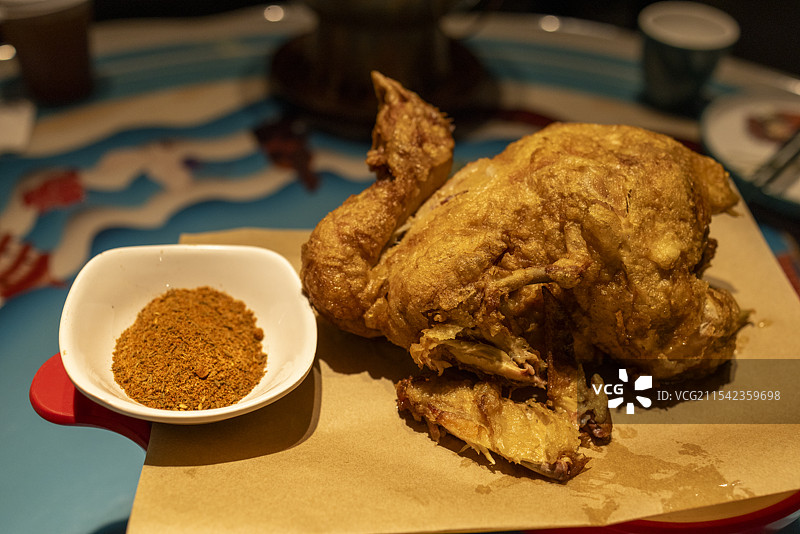 陕西特色美食葫芦鸡图片素材