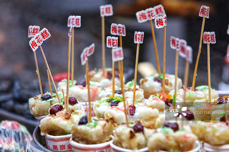 梅花糕图片素材