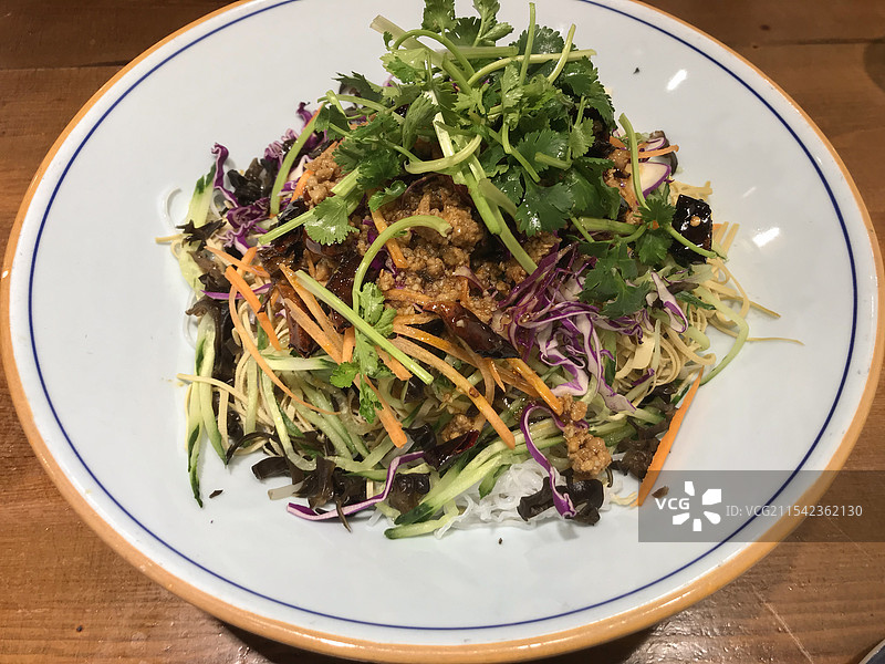 东北特色美食东北家凉图片素材