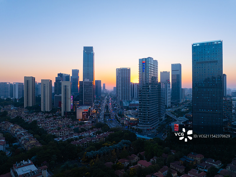 广州市番禺区万博CBD、汉溪大道、万博商务区、长隆万博CBD航拍图片素材