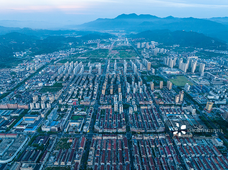 仙居县城市风光图片素材