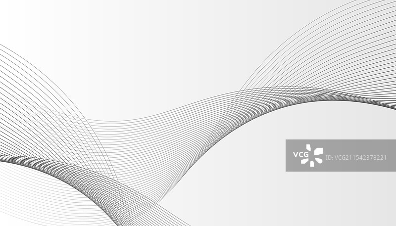 抽象波浪线图案装饰模板图片素材