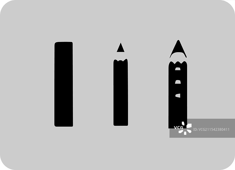 应用程序和网站的铅笔图标图片素材