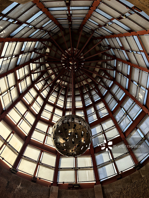 佛山千灯湖建筑之屋顶图片素材