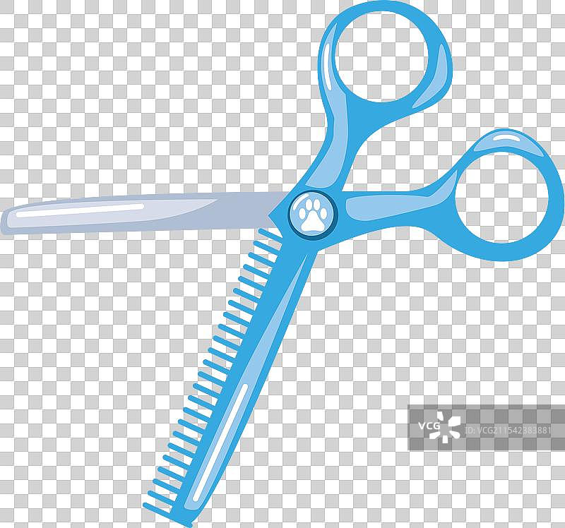 兽医服务工具：理发剪图片素材