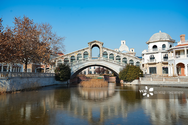 青岛方特梦幻王国  儿童主题乐园 异域风情建筑图片素材