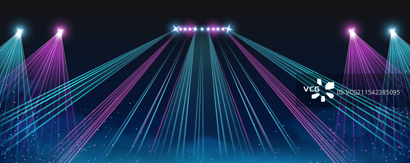 舞台灯光表演场景图片素材