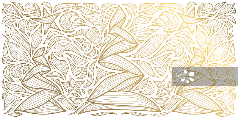 金色圣诞树上装饰着星星图片素材