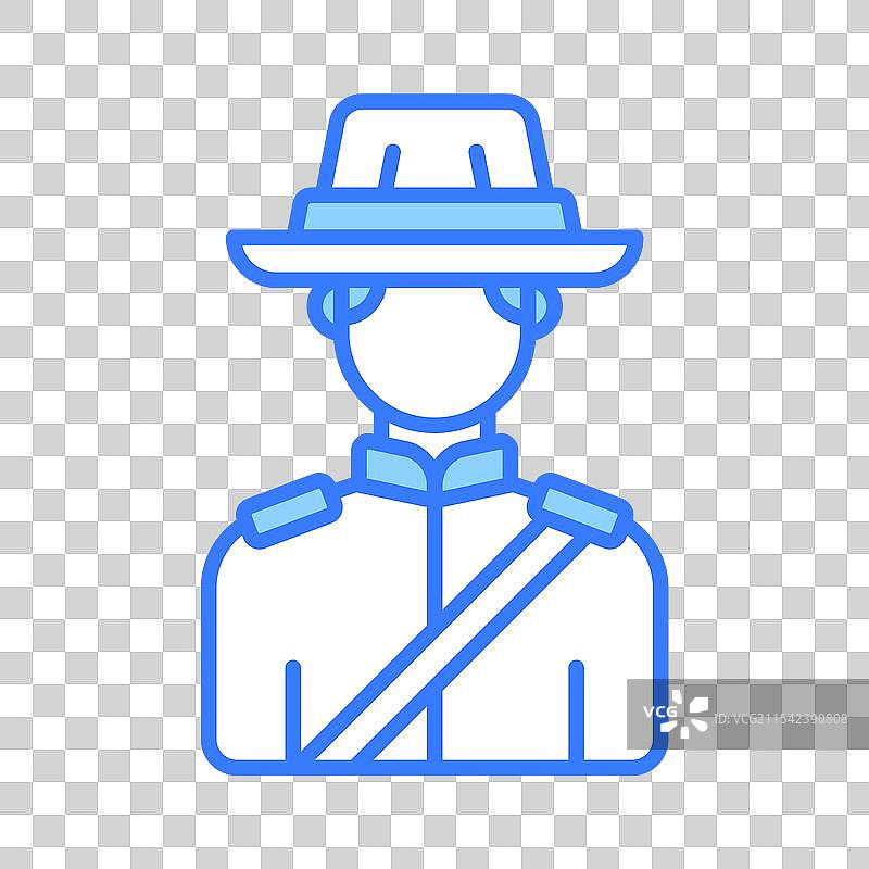 时尚的加拿大骑警设计图片素材