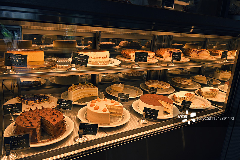 日本山中湖纸月亮甜品店图片素材