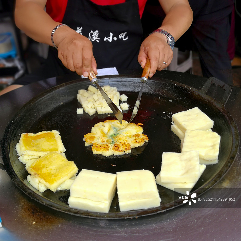 贵州美食土豆糍粑图片素材