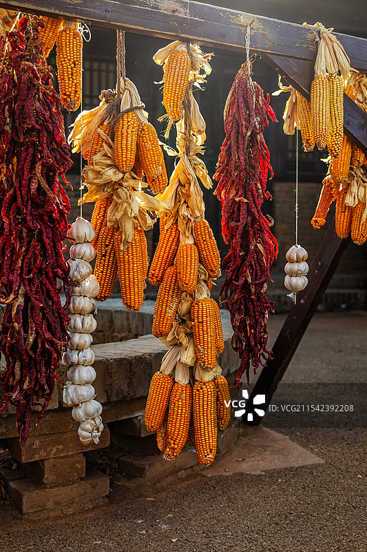 西安白鹿原影视城风光图片素材