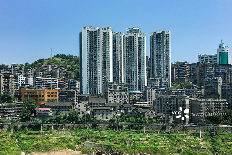 重庆忠县山城图片素材