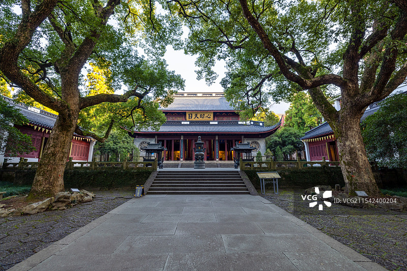 杭州西湖风景名胜区岳王庙图片素材