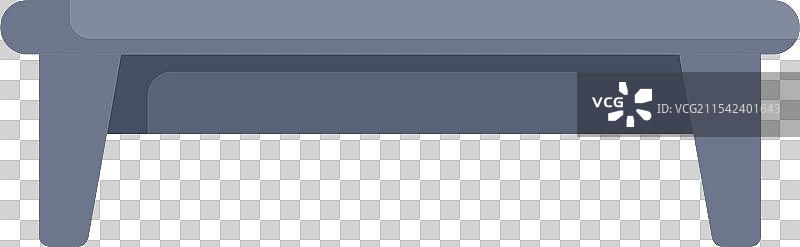 简单的木制长椅，展现极简设计图片素材