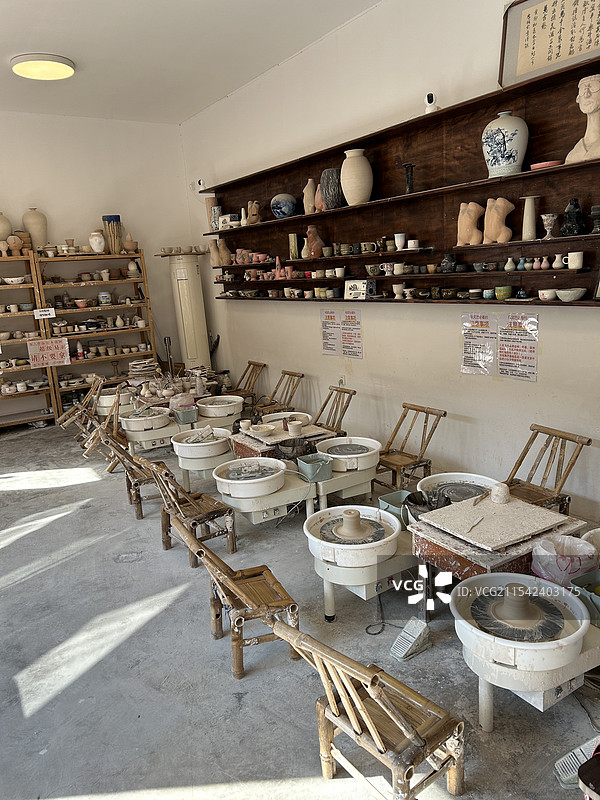 陶艺制作图片素材