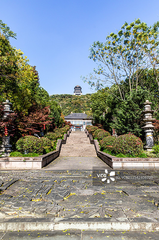 湖州，菰城景区风光图片素材