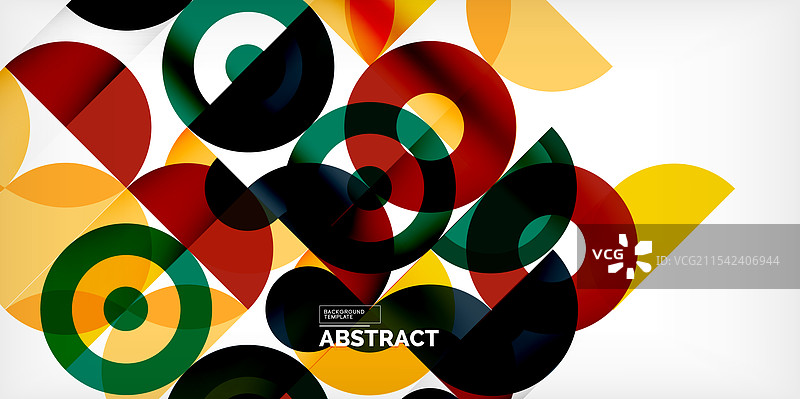 极简几何抽象背景圆形图片素材