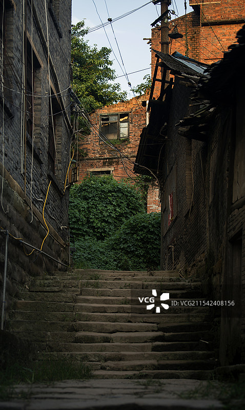 寸滩老街图片素材