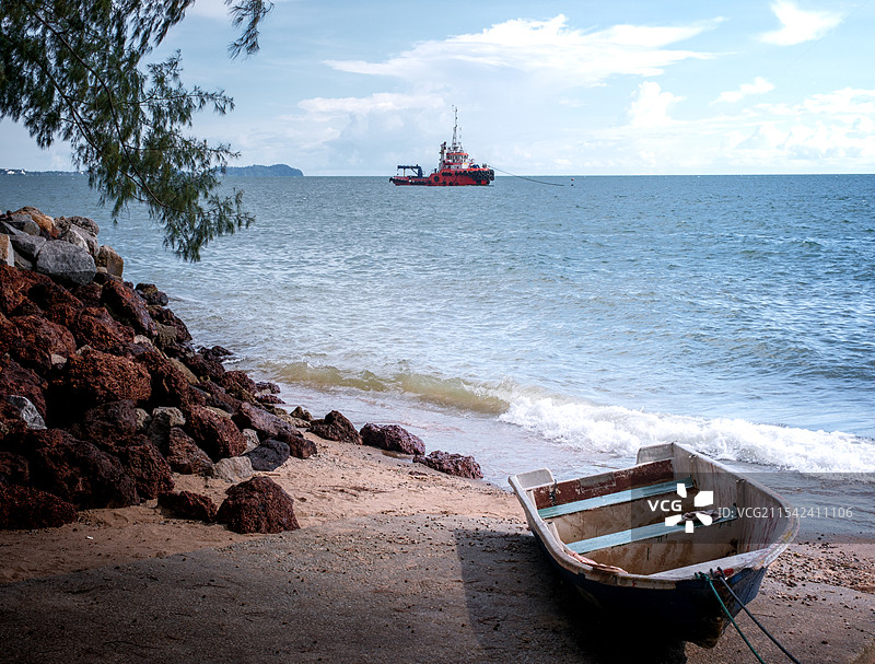 马来西亚波德申海滩图片素材