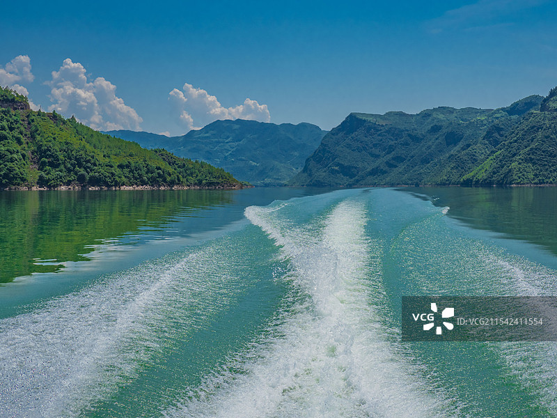 浙江景宁畲族自治县千峡湖景色图片素材