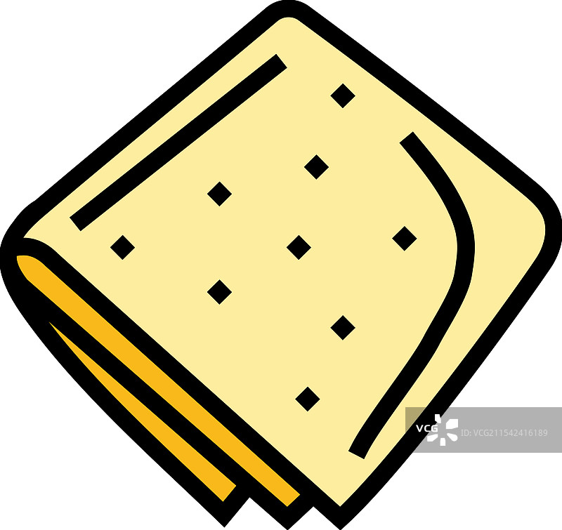 干燥的麂皮汽车护理彩色图标图片素材