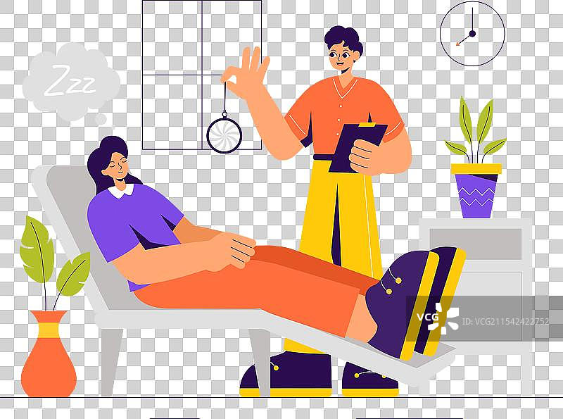 黑白螺旋催眠图案图片素材