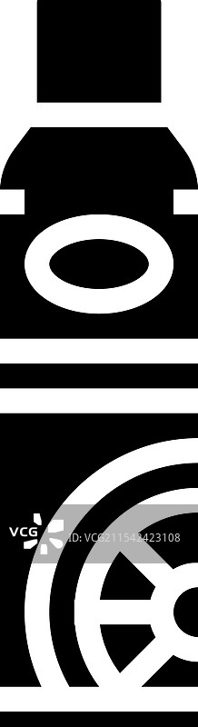 汽车轮胎光泽护理图标图片素材