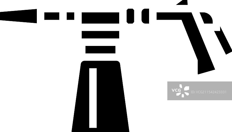 泡沫喷枪汽车护理图标图片素材