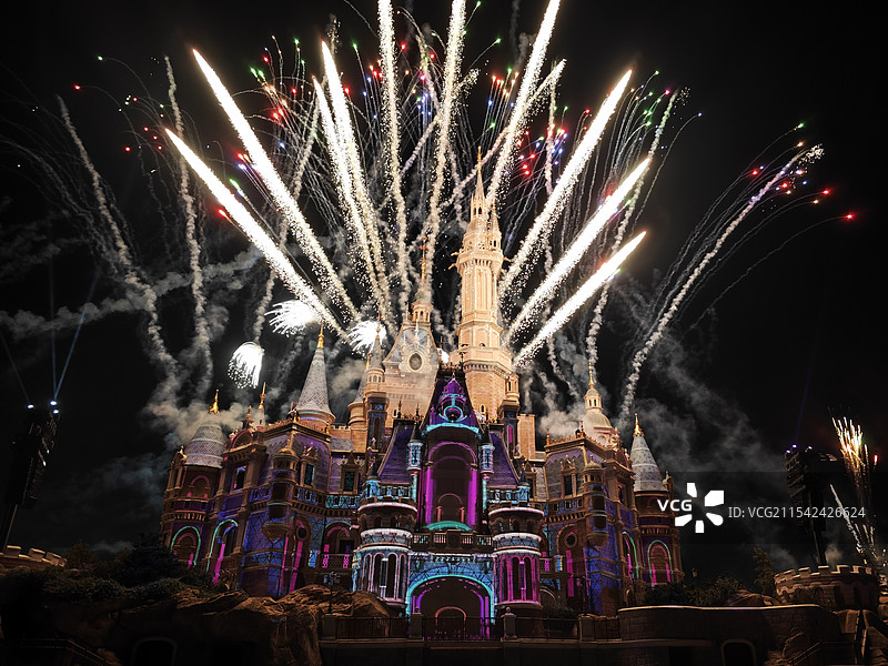 迪士尼城堡图片素材