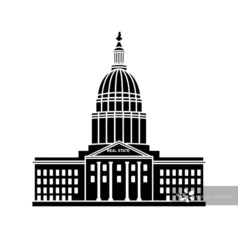 干净的黑白大胆设计图片素材