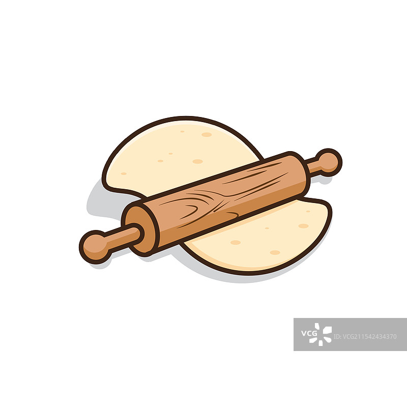 木制擀面杖图片素材