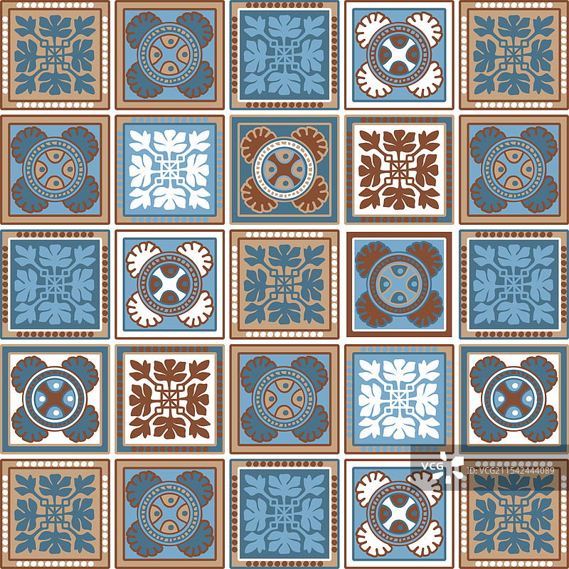 民俗民族陶瓷砖图案图片素材